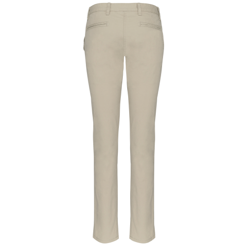 beige Pantalón chino mujer