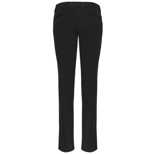 black Pantalón chino mujer