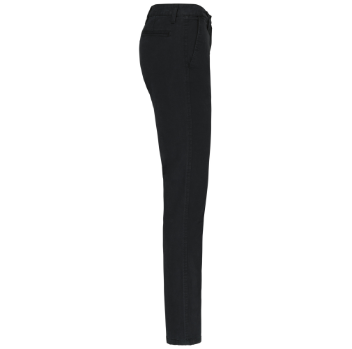 black Pantalón chino mujer