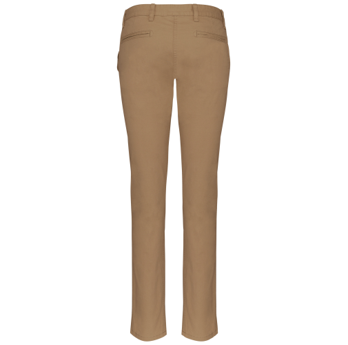 camel Pantalón chino mujer