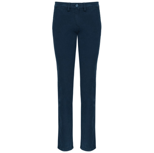 dark navy Pantalón chino mujer