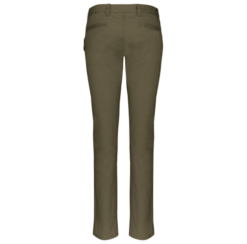 light khaki Pantalón chino mujer