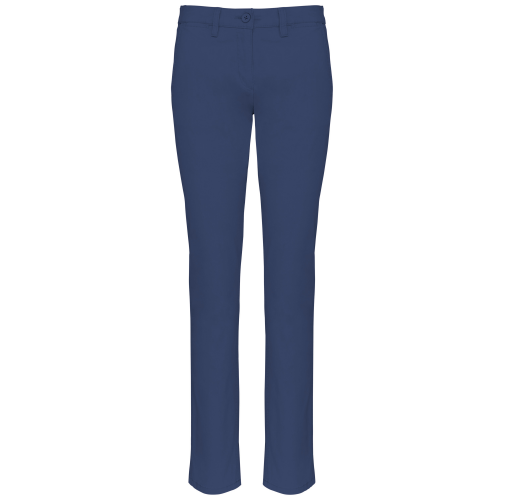 deep blue Pantalón chino mujer