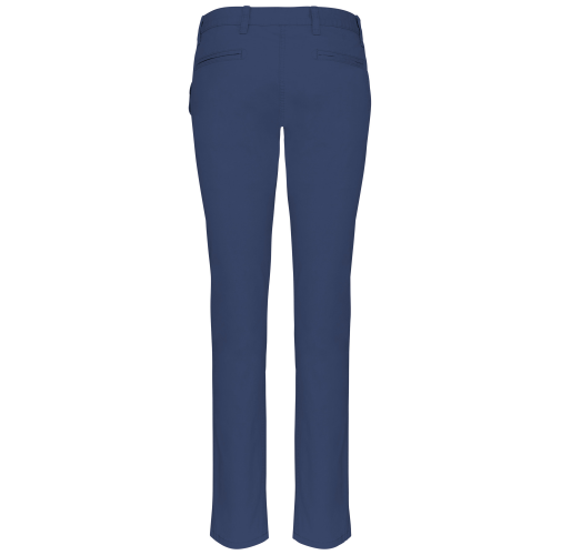deep blue Pantalón chino mujer