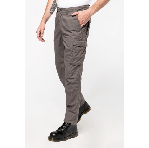 Pantalón ligero multibolsillos para hombre