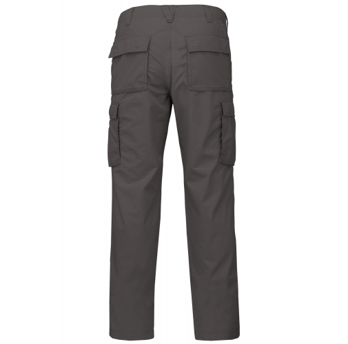 light charcoal Pantalón ligero multibolsillos para hombre