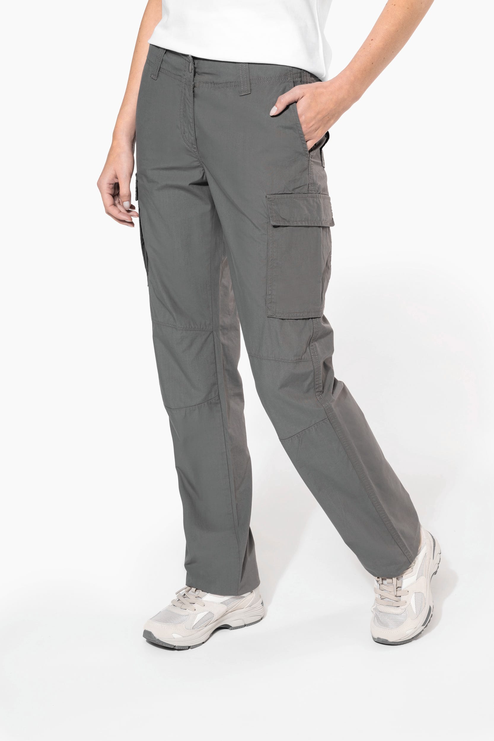 Pantalón ligero multibolsillos para mujer