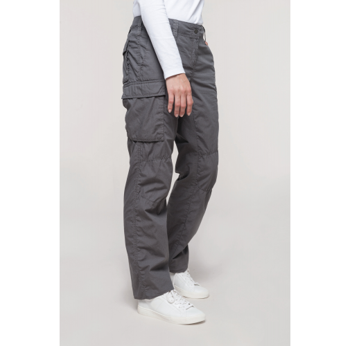 Pantalón ligero multibolsillos para mujer