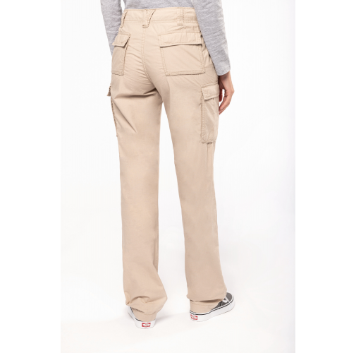 Pantalón ligero multibolsillos para mujer