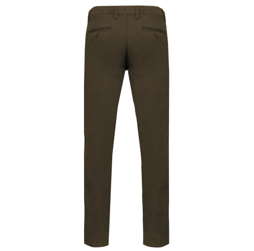 washed olive Pantalón chino premium