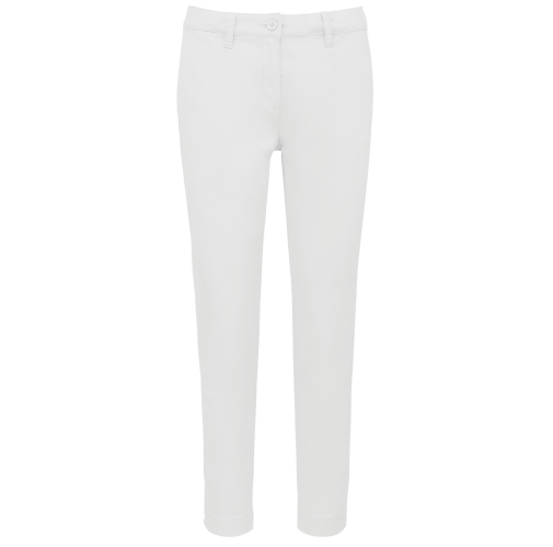 white Pantalón 7/8 mujer