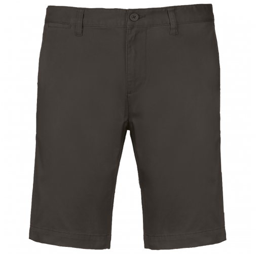 dark grey Bermuda chino hombre