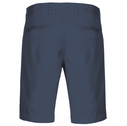 deep blue Bermuda chino hombre