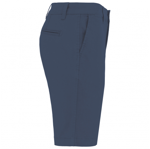 deep blue Bermuda chino hombre