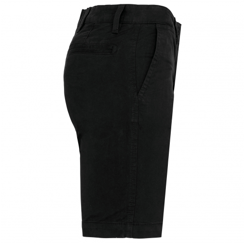 black Bermuda chino mujer