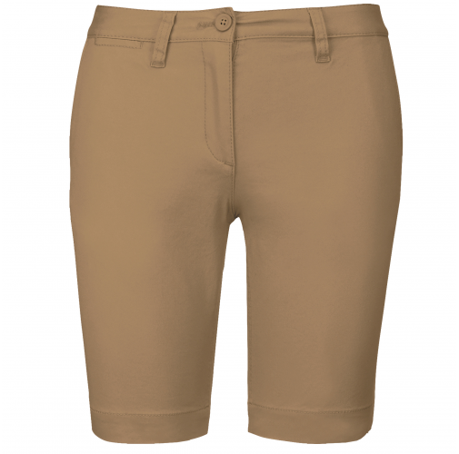 camel Bermuda chino mujer