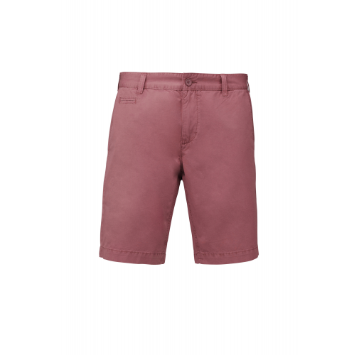 washed marsala Bermuda efecto lavado hombre