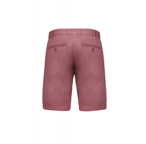 washed marsala Bermuda efecto lavado hombre