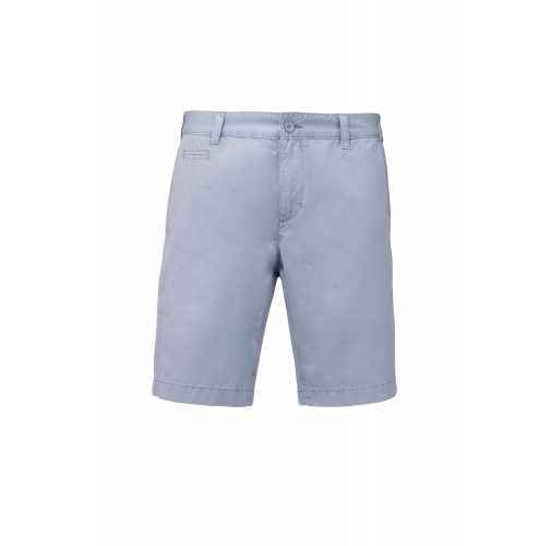washed smoky blue Bermuda efecto lavado hombre