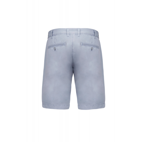 washed smoky blue Bermuda efecto lavado hombre