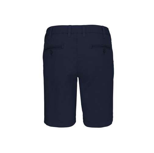 washed navy Bermuda efecto lavado mujer