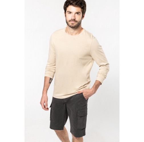 Bermuda multibolsillos hombre
