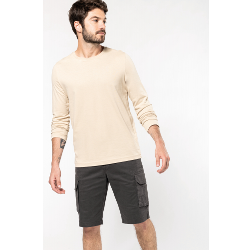 Bermuda multibolsillos hombre