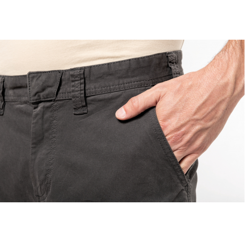 Bermuda multibolsillos hombre