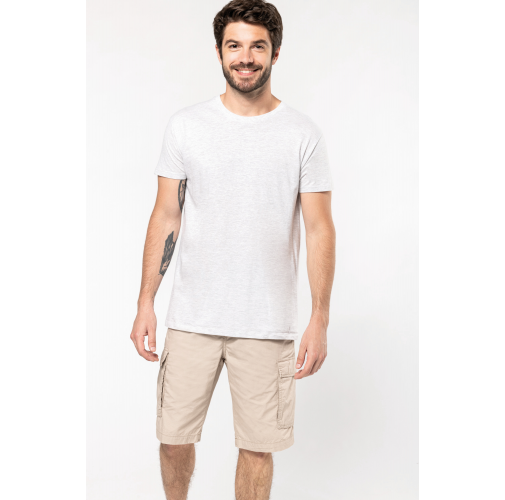 Bermuda ligera multibolsillos para hombre