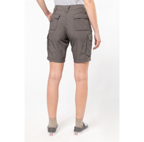 Bermuda ligera multibolsillos para mujer