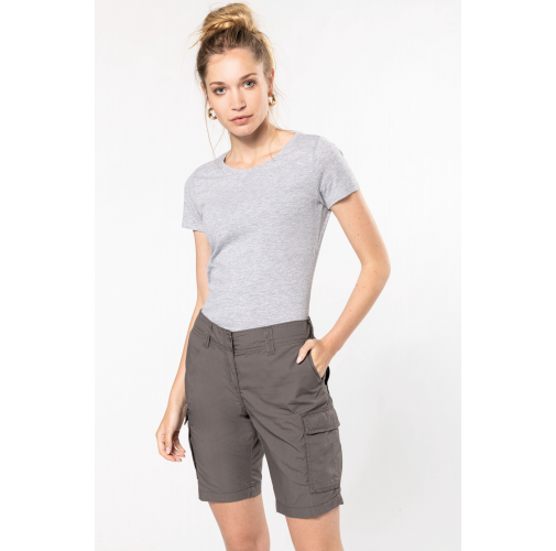 Bermuda ligera multibolsillos para mujer