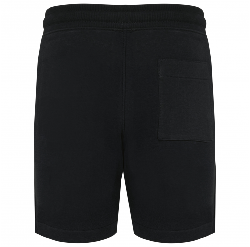 black Bermuda felpa no perchada ecorresponsable hombre