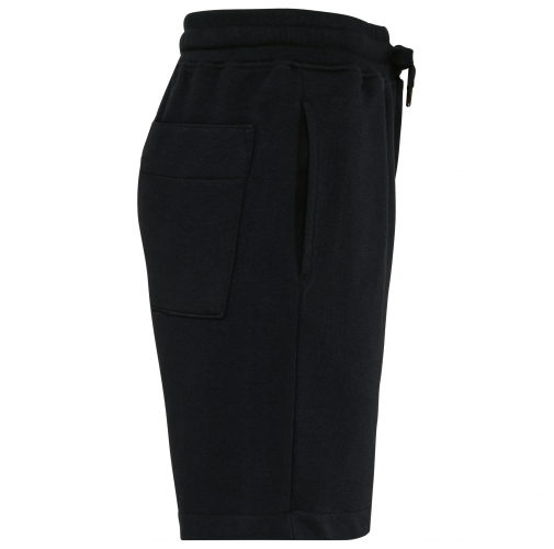 black Bermuda felpa no perchada ecorresponsable hombre
