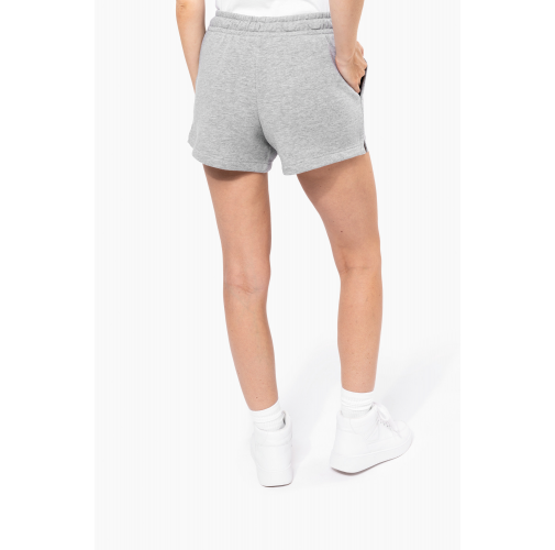 Short ecorresponsable de felpa no perchada mujer