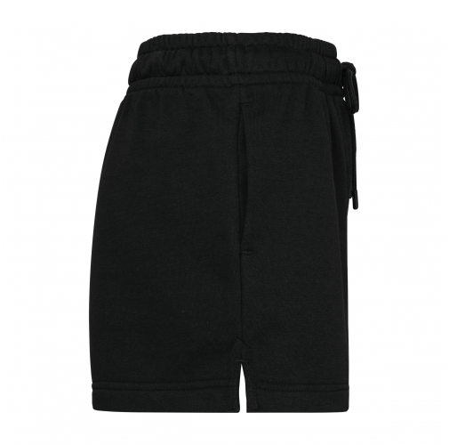 black Short ecorresponsable de felpa no perchada mujer