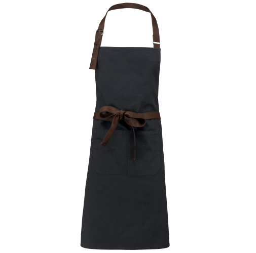 vintage charcoal Delantal - Algodón vintage