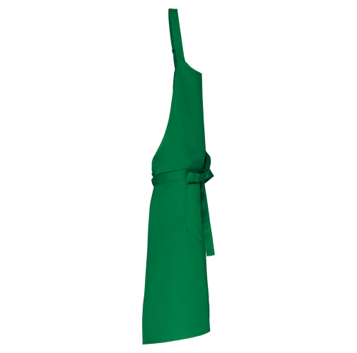 green field Delantal con bolsillo algodón orgánico