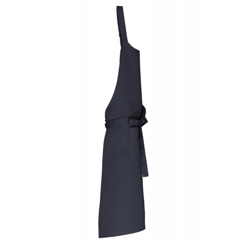 navy Delantal con bolsillo algodón orgánico