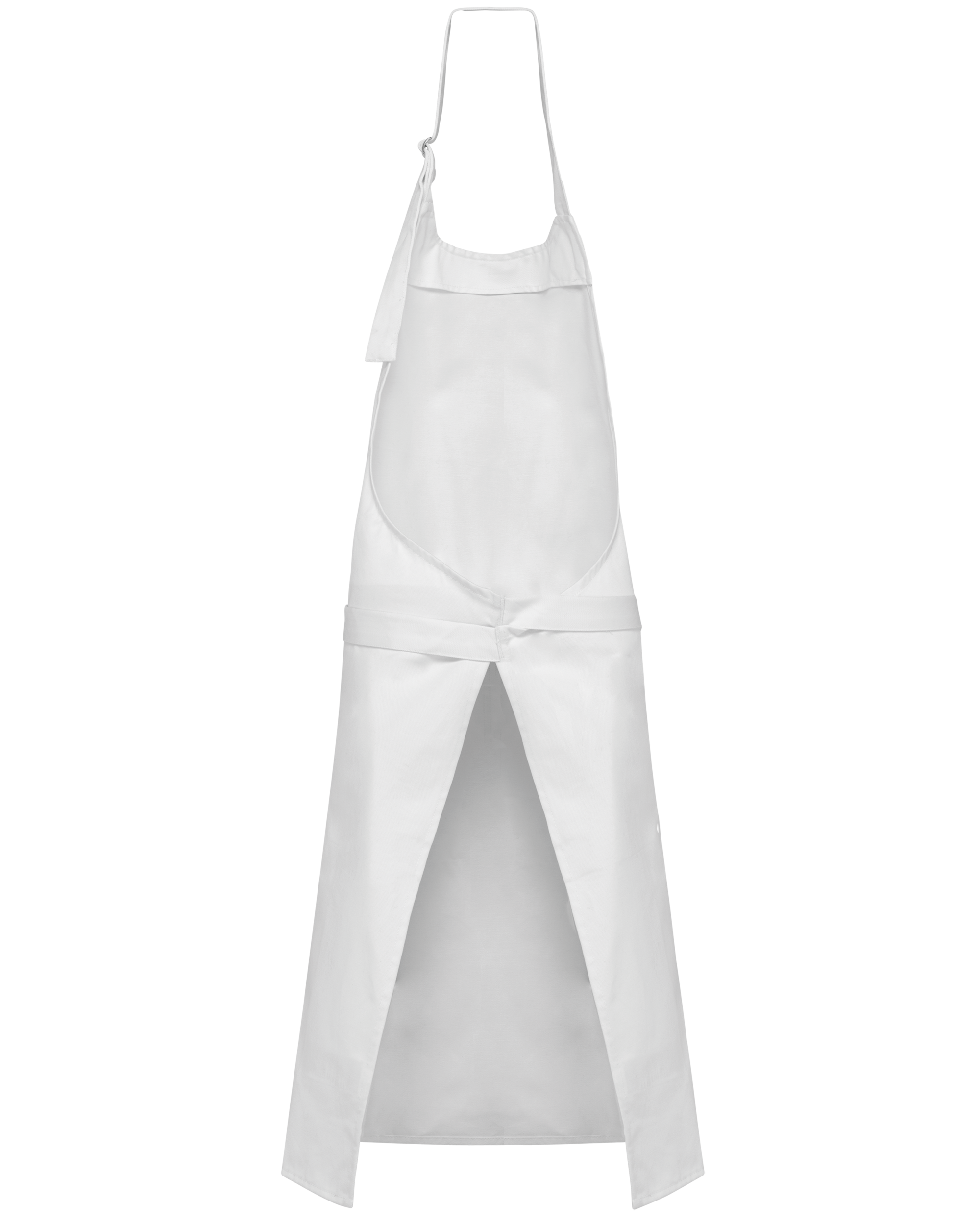 Delantal poliéster/algodón.  Lavable a altas temperaturas