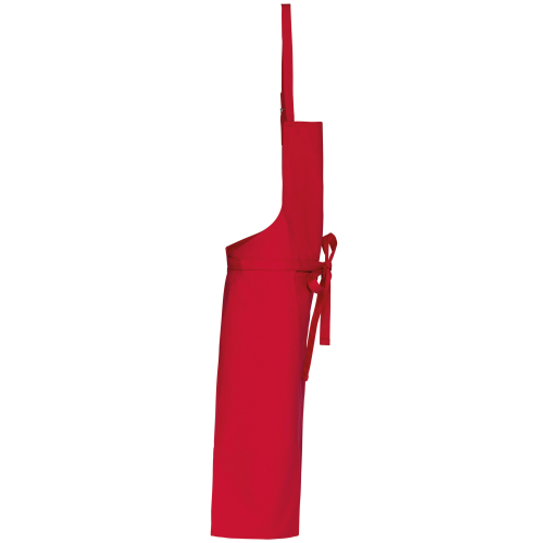 red DELANTAL