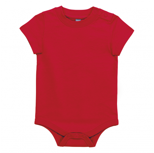 red Body manga corta bebé