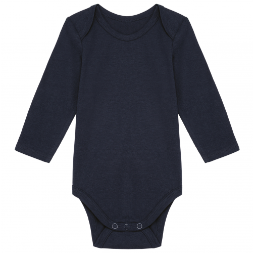 navy Body de algodón bio bebé