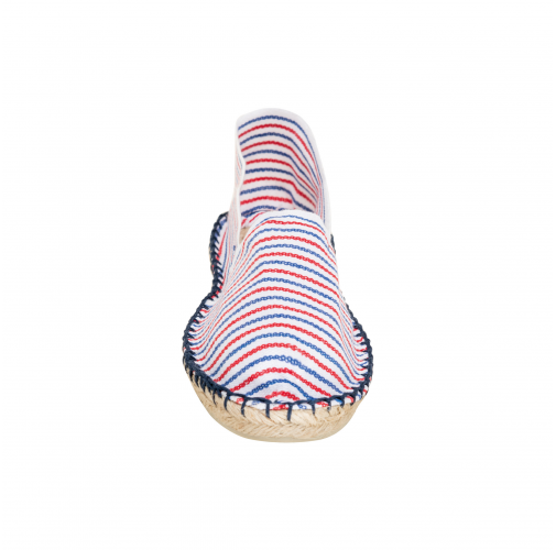 striped blue / white / red Alpargatas unisex