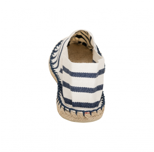 natural / navy stripe Alpargatas unisex