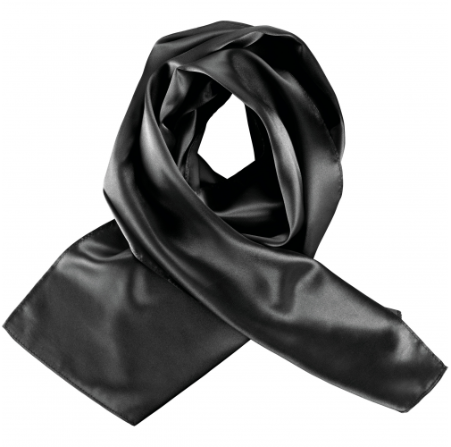 black Pañuelo satinado