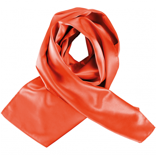 orange Pañuelo satinado