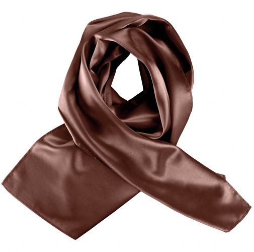 chocolate Pañuelo satinado