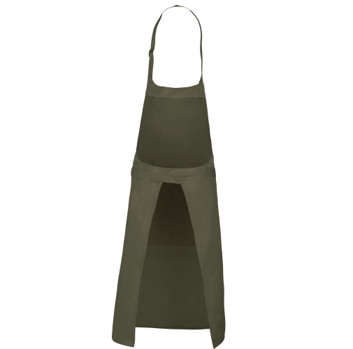 light khaki Delantal poliéster/algodón con bolsillo