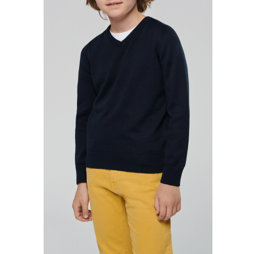 Jersey cuello de pico niños