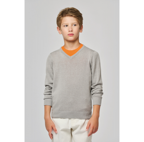 Jersey cuello de pico niños